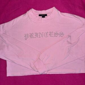 Princess shirt cropped